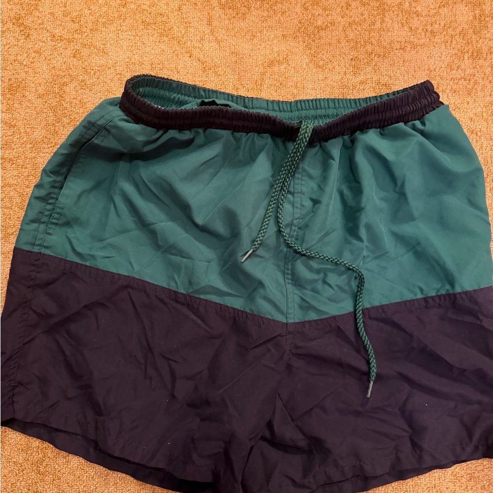 Bert Pulitzer Swim Trunks Men's Sz Medium Blue